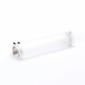 Mattiertes Orion Lightstyle Schutzglas R7s, 95mm, für Deckenfluter und Lampen.