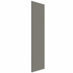 Denpanels Akustikpaneel Eiche Grau, 240x60cm, zur Schallabsorption und Wandgestaltung.