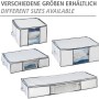 Wenko Vakuum Soft Box L, weiße Textilboxen in verschiedenen Größen für platzsparende Aufbewahrung.
