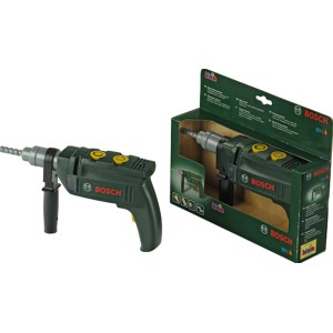 Bosch Bohrmaschine Spielzeug mit Verpackung, realistische Geräusche für Kinder ab 3 Jahren.