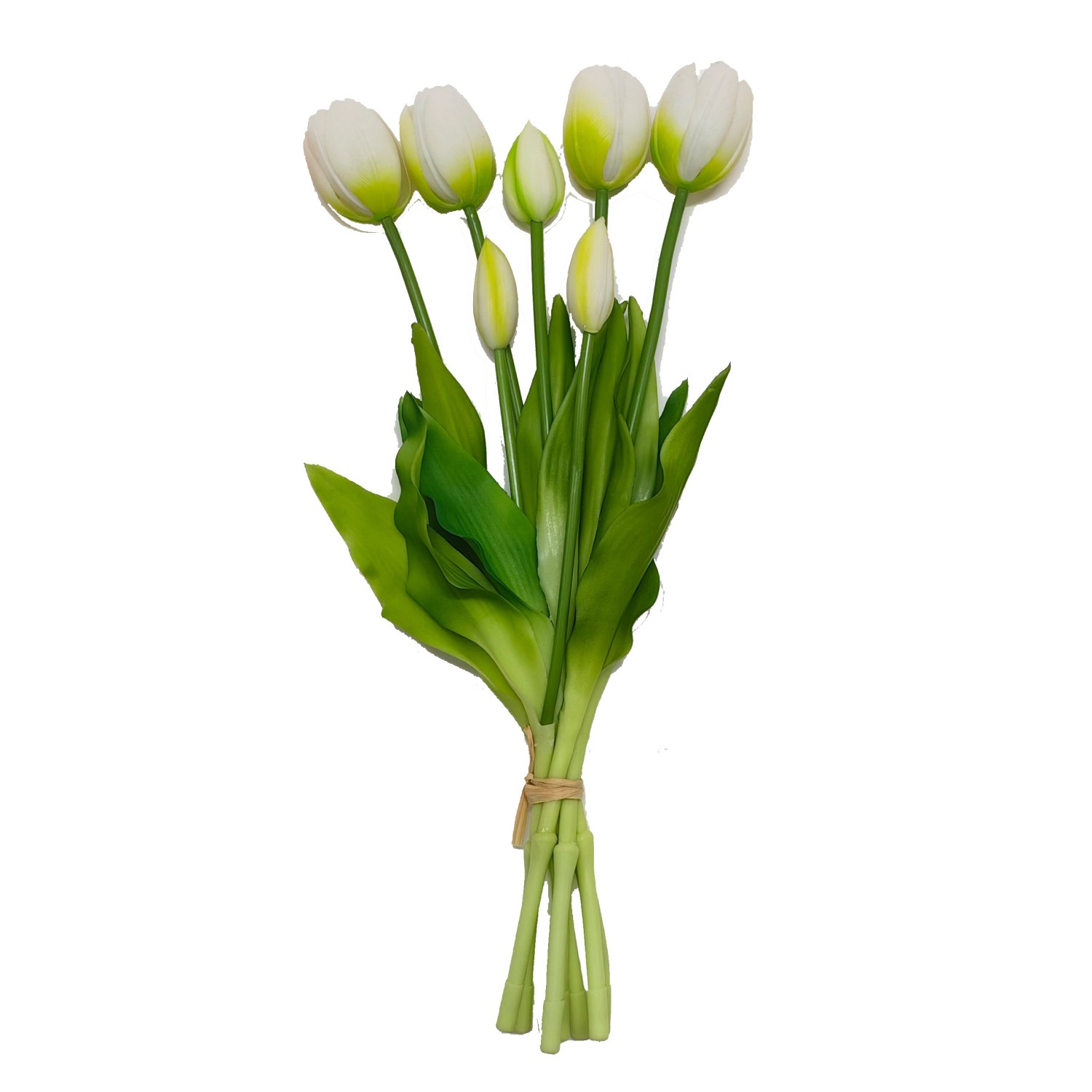 Boltze Dekostrauß Tulip Mittel 13 cm x 13 cm x 40 cm Weiß günstig online kaufen