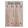 MCW Wandgarderobe C89 Welcome im Shabby-Look mit 8 Haken.