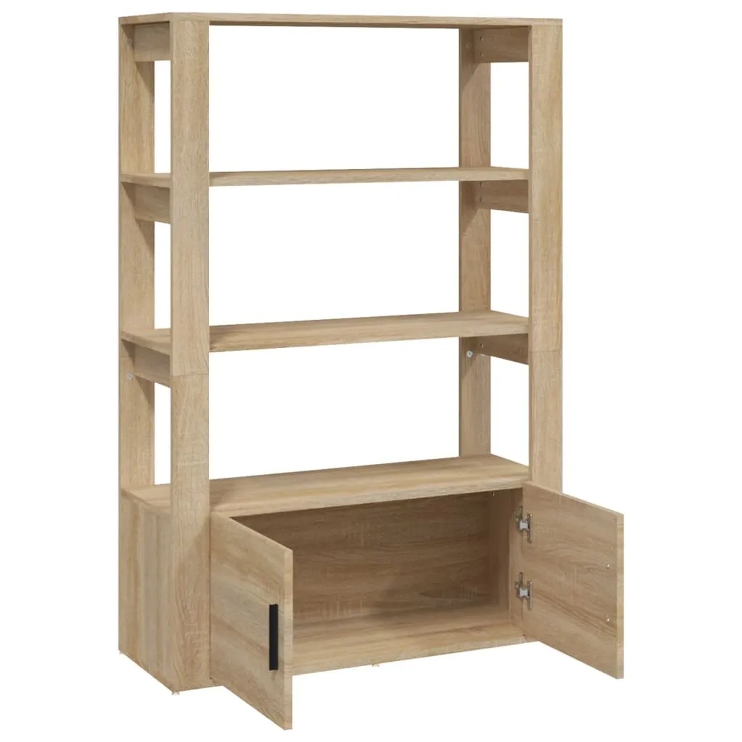 vidaXL Sideboard Sonoma-Eiche 80x30x119,5 cm Holzwerkstoff 819471_7
