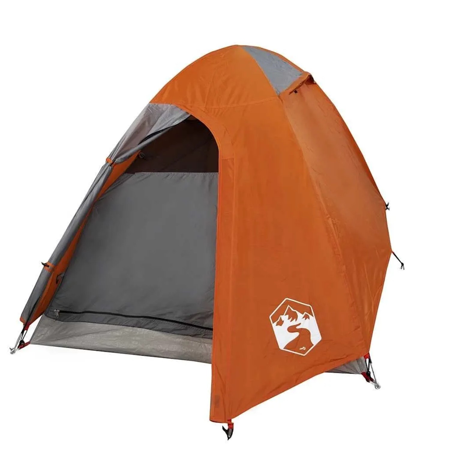vidaXL Kuppel-Campingzelt 2 Personen Orange Wasserdicht 94329 günstig online kaufen