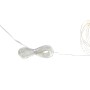 Solar-Lichterkette Longo mit 100 warmweißen LEDs und Solarpanel für den Außenbereich.
