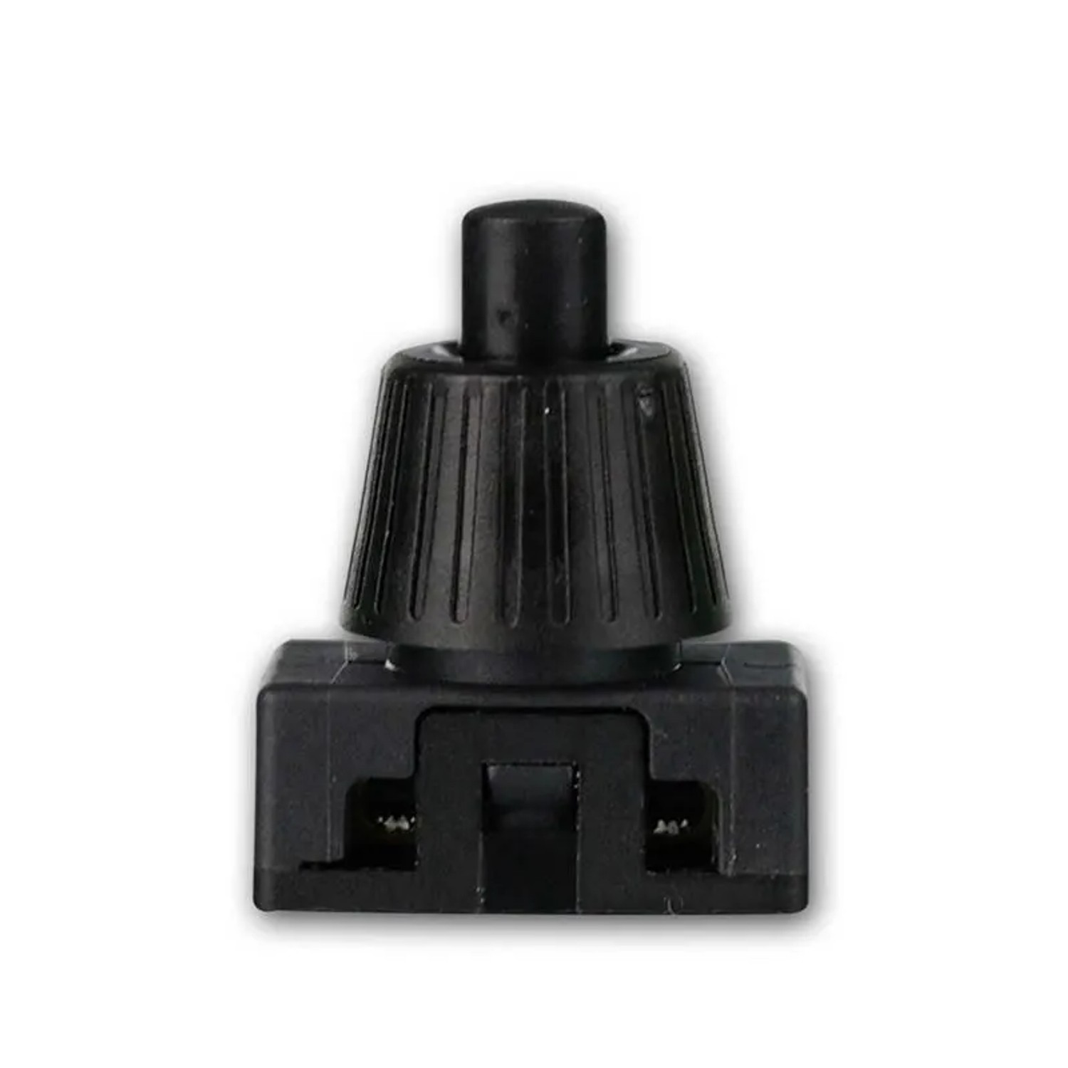 EGB Druckschalter 1-polig EIN AUS 230V 2A Schwarz