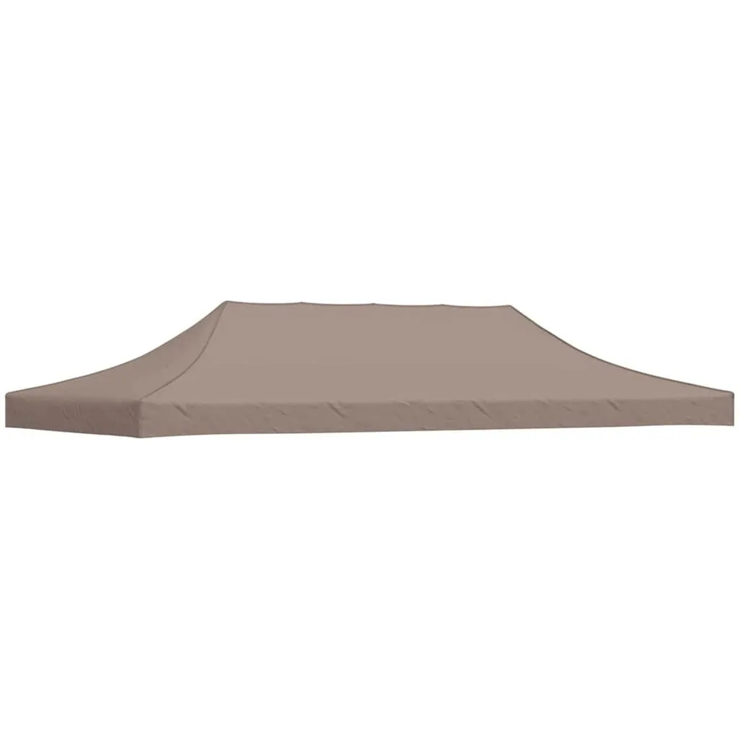 vidaXL Partyzelt-Dach 6x3 m Taupe 270 g/m² 315330