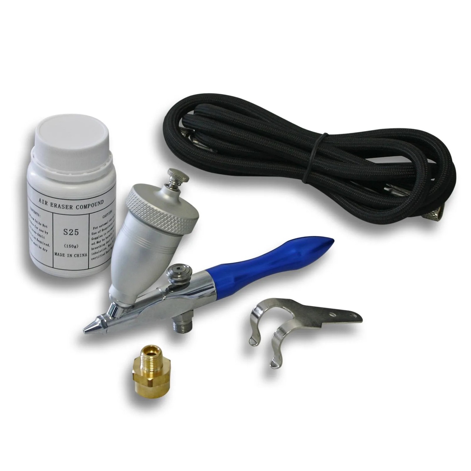 Wiltec Airbrush Air Eraser Mini Sandstrahlpistole 0,5Mm Düse 15Ml Becher