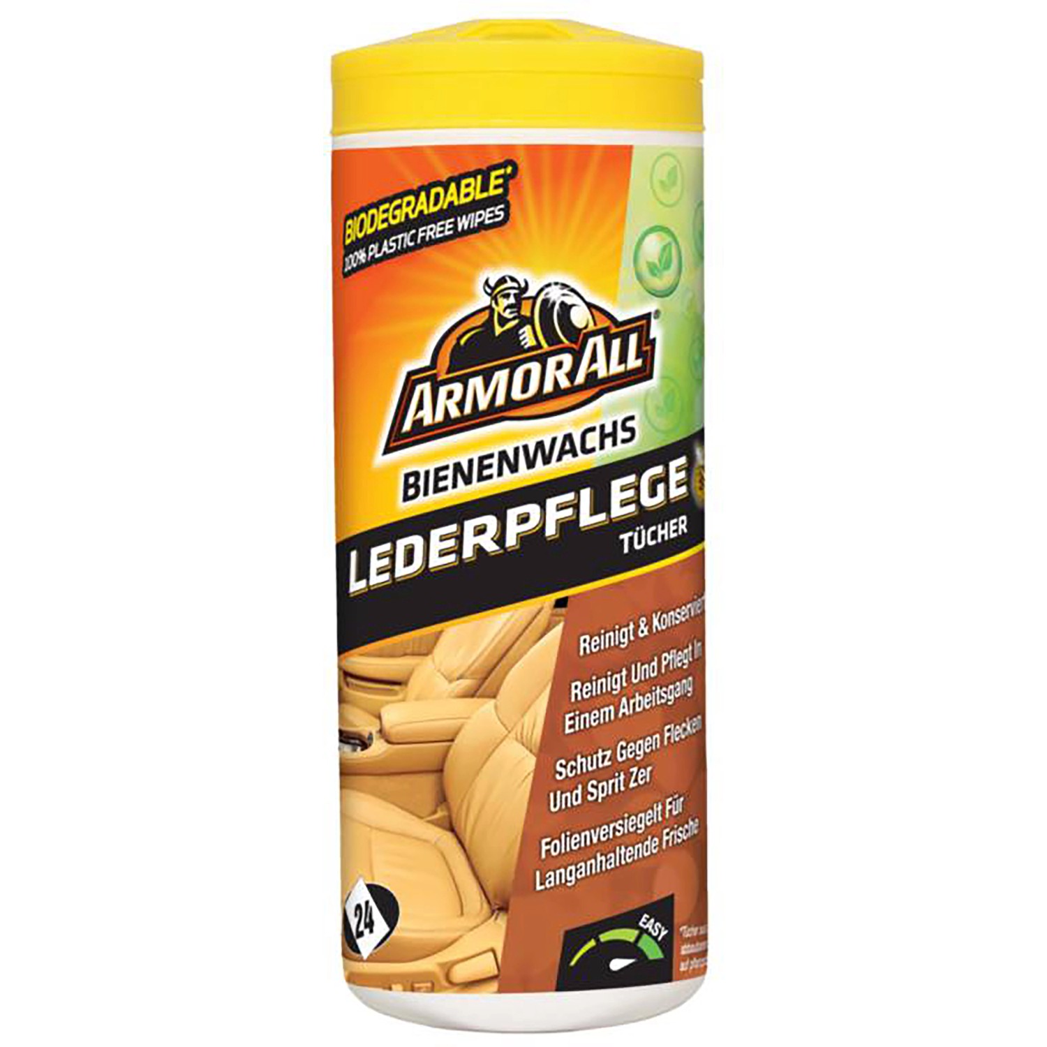 Armor All Lederpflege-Tücher 24 Stück