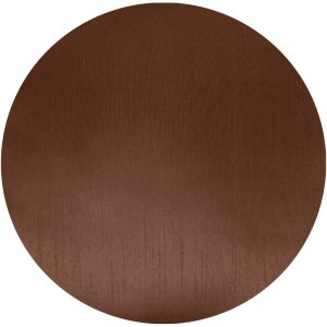 Brauner Arsvita Flächenvorhang Alessia, einfarbig, blickdicht, aus Polyester für Fenster, 60x245 cm.