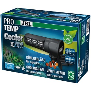 JBL Cooler x200 Aquarium Kühlgebläse für Süß- und Meerwasser Aquarien bis 200L.