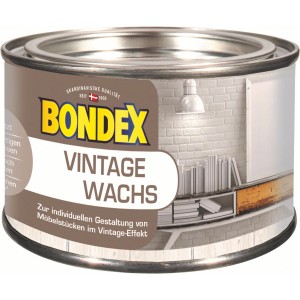 Dose Bondex Vintage Wachs Metallic Gold 250ml für Möbel und Holz im Innenbereich.