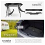 Tectake Aluminium Campingtisch Tina Faltbar Wetterfest  90 x 52 x 70 cm Schwarz_5