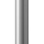Hettich Tischbein, Ø 30 mm, 400 mm hoch, in Aluminium-Optik. Möbelbein für Tische.