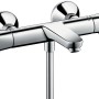 Hansgrohe Ecostat Universal Wannenthermostat, Chrom, Aufputz-Montage.