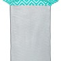 Bestway Pool-Hängematte Comfort Plush, blau-türkis mit Netzliegefläche für entspanntes Baden.