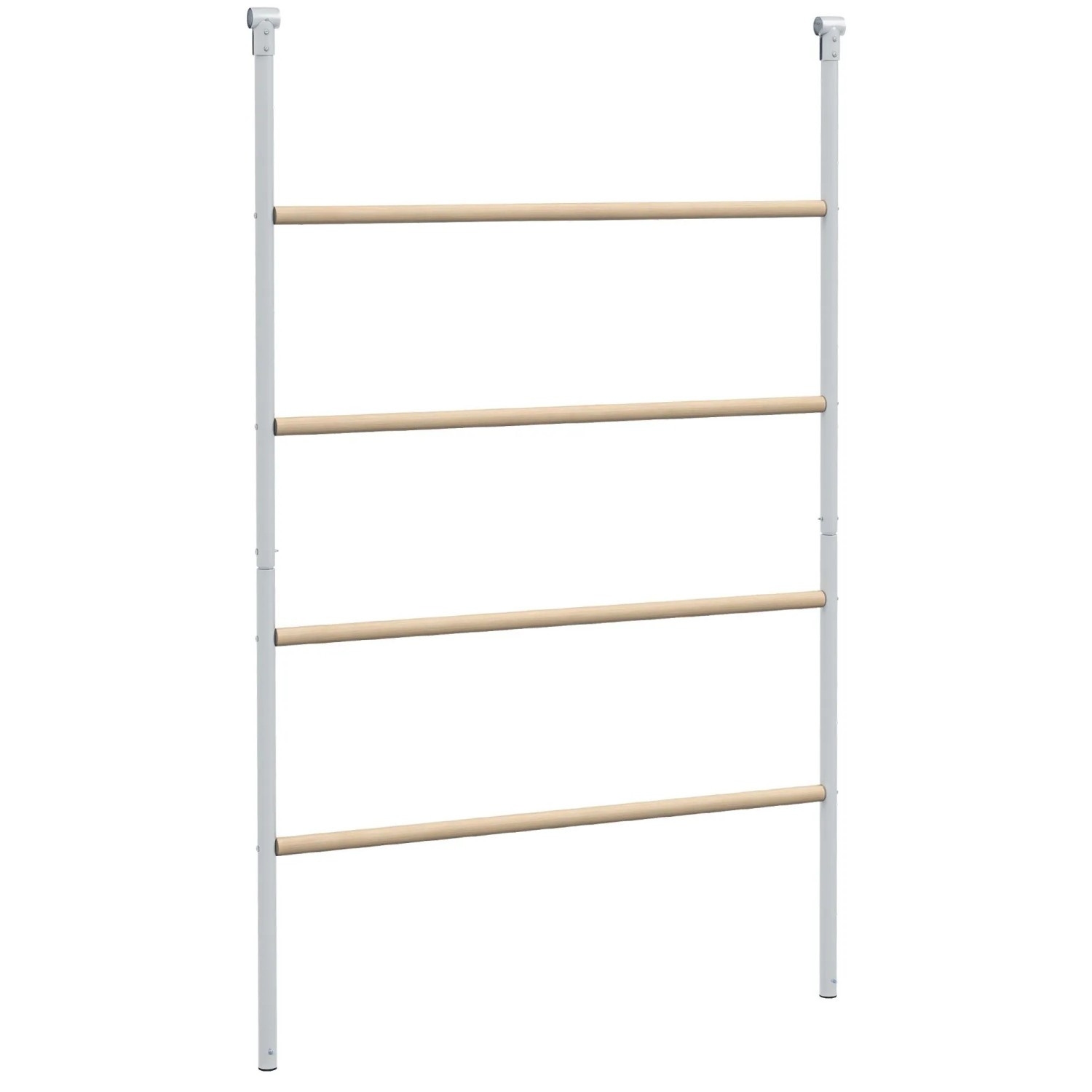 PawHut Sitzleiter für Hühner Verzinktes Stahl Tannenholz  140L x 86B x 2,5H cm