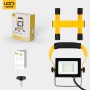 LED's Work Arbeitsleuchte 20W, 1800lm, 4000K, IP65 mit Zubehör und Verpackung.