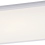 Weißes Just Light LED-Panel Fleet, 44,5x44,5 cm, mit Bewegungsmelder.