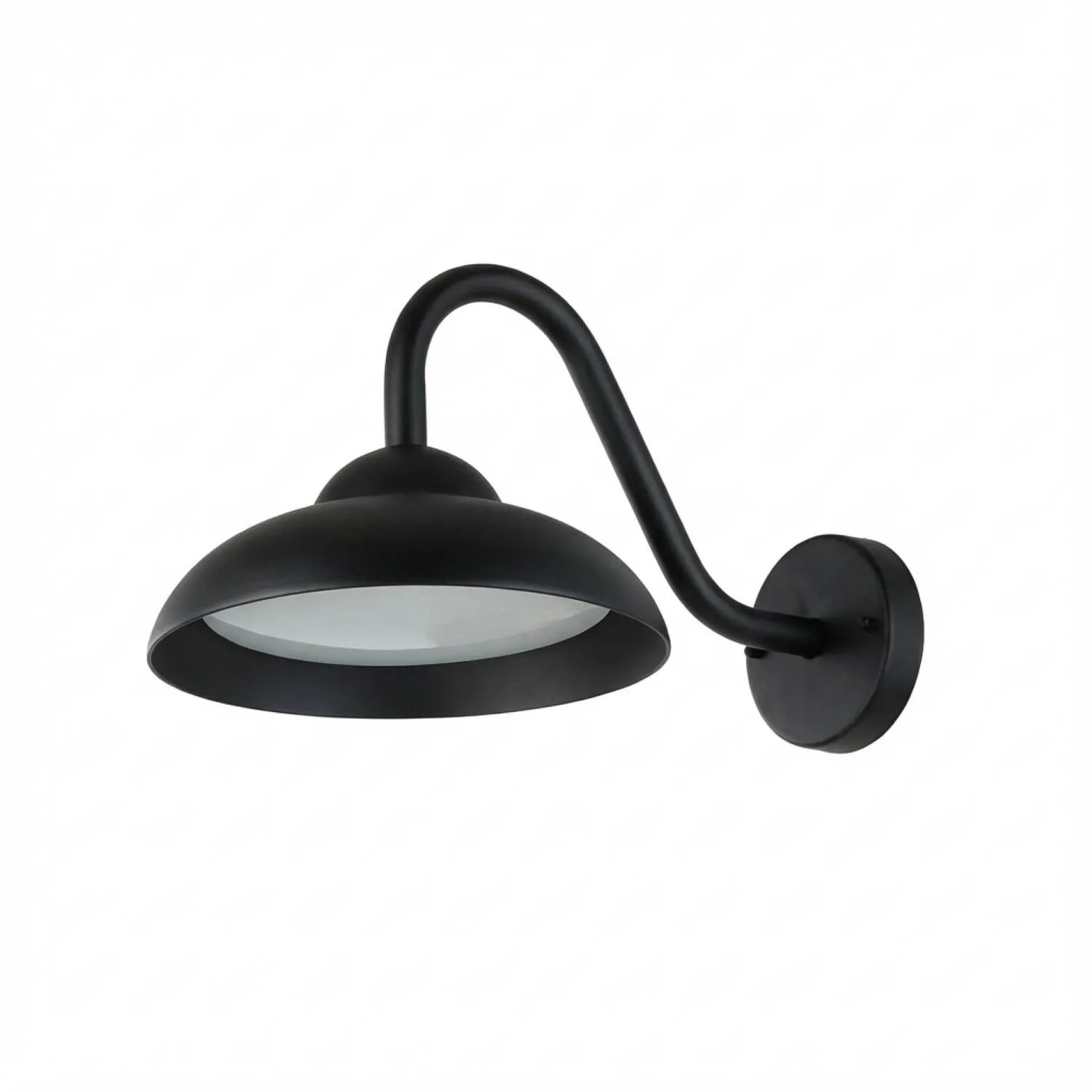EASYLIGHT Außenleuchte LED Klein 25 CM Breit IP54 Schwarz 3000 K 640 LM Aluminium