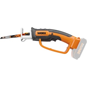 Worx Akku-Multisäge 20V WG894E.9 ohne Akku, eine 3-in-1 Säge für Gartenarbeiten.