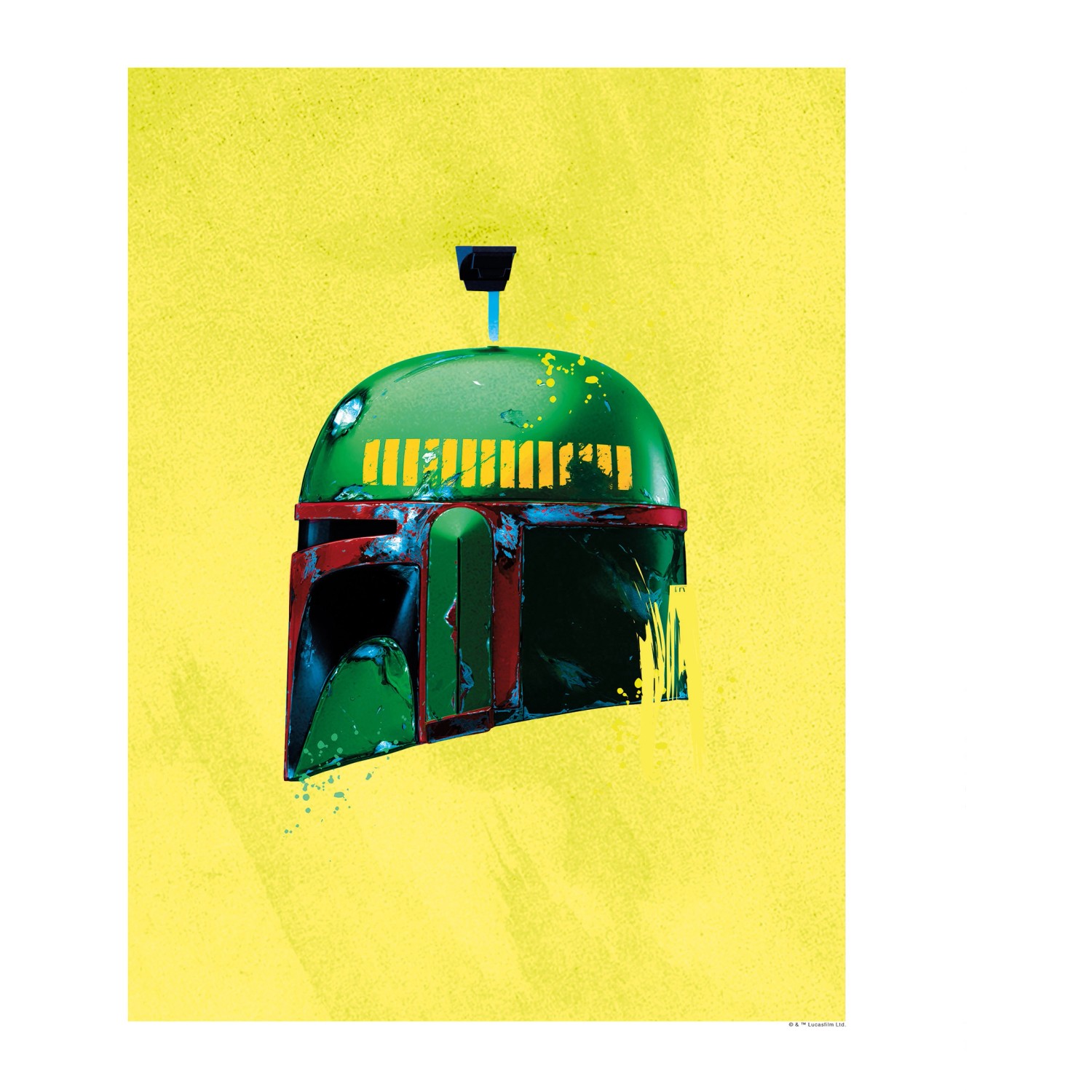 Komar Wandbild Star Wars Boba Fett 40 x 50 cm