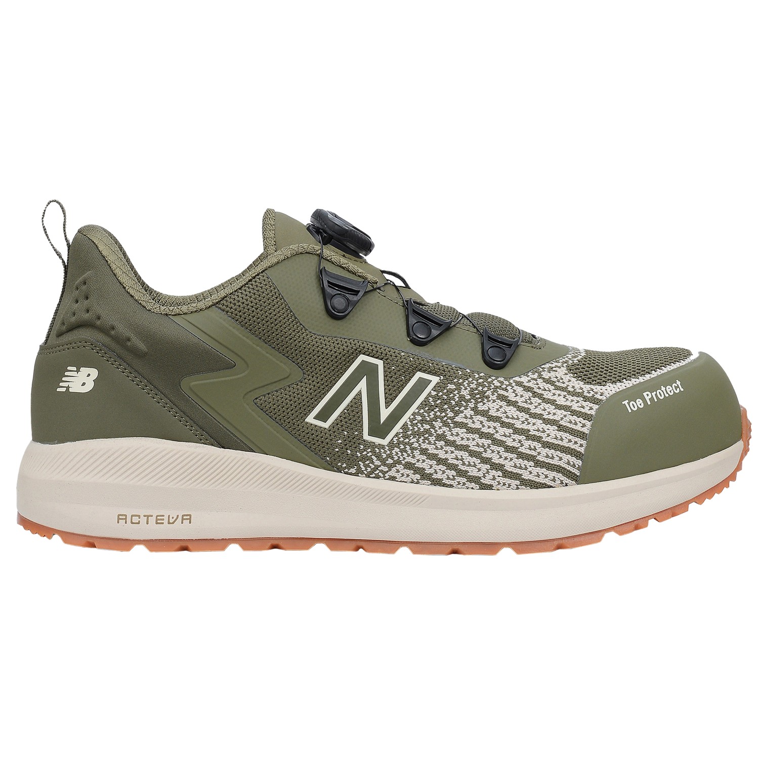 New Balance Sicherheitsschuhe Speedware BOA Olive-Weiß S1 P Gr. 44,5