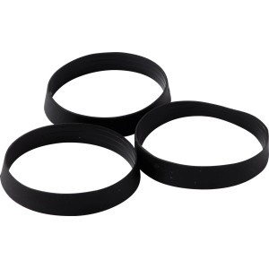 KÖRO Keildichtungen, 3 Stück, für 40 mm Siphons zur Abdichtung im Küchenbereich.
