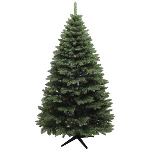 HOMCOM Weihnachtsbaum, 180 cm hoch, aus Kunststoff und Stahl. Künstlicher Tannenbaum für festliche Dekoration.