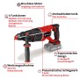 Einhell Professional Akku-Bohrhammer TP-HD 18/28 D Li BL +4 - Solo_3