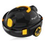 Schwarzer EVERCROSS BOT Y10 Poolroboter für die Poolreinigung.