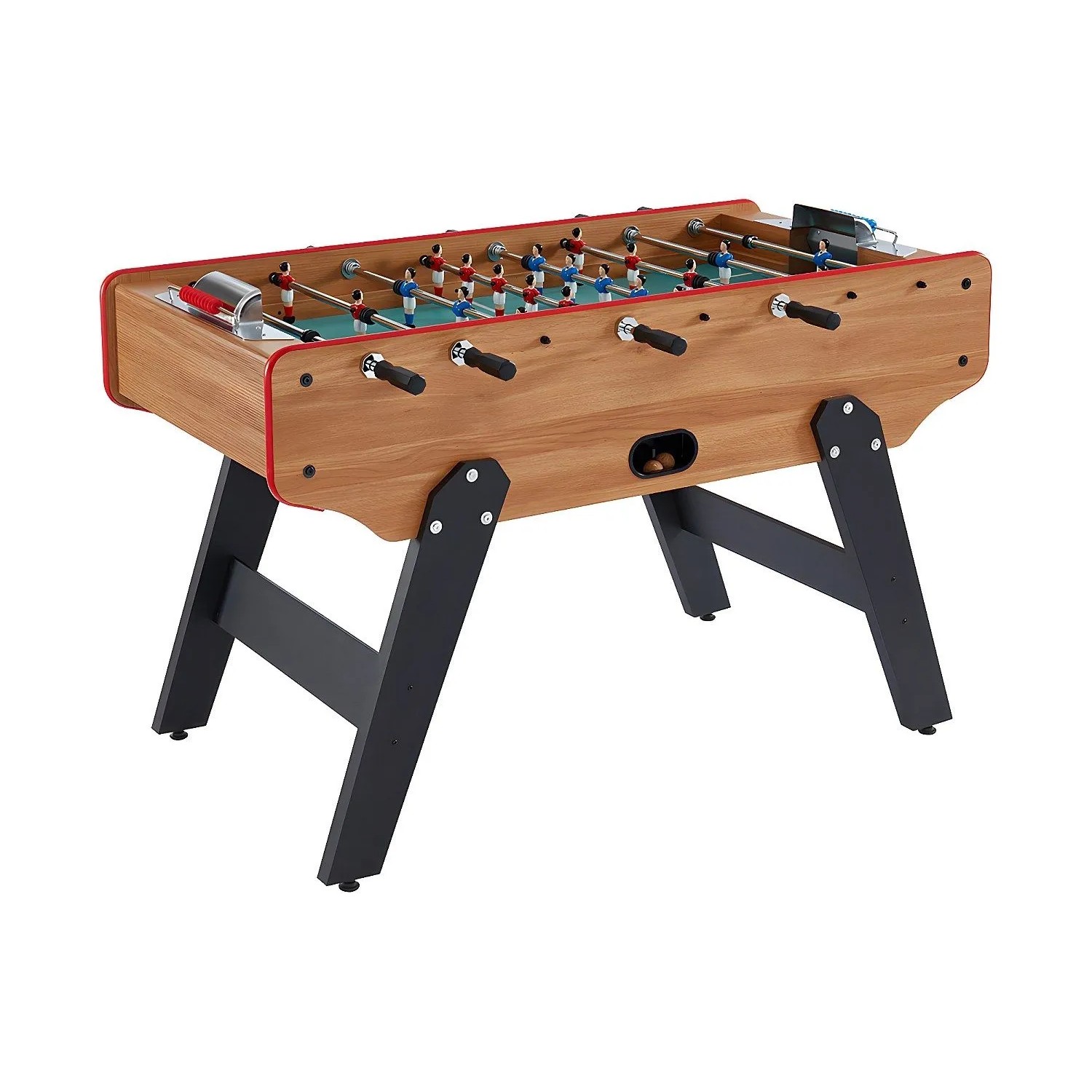 Vente-unique Tischfußball Paulo Naturfarben Hell 153 cm