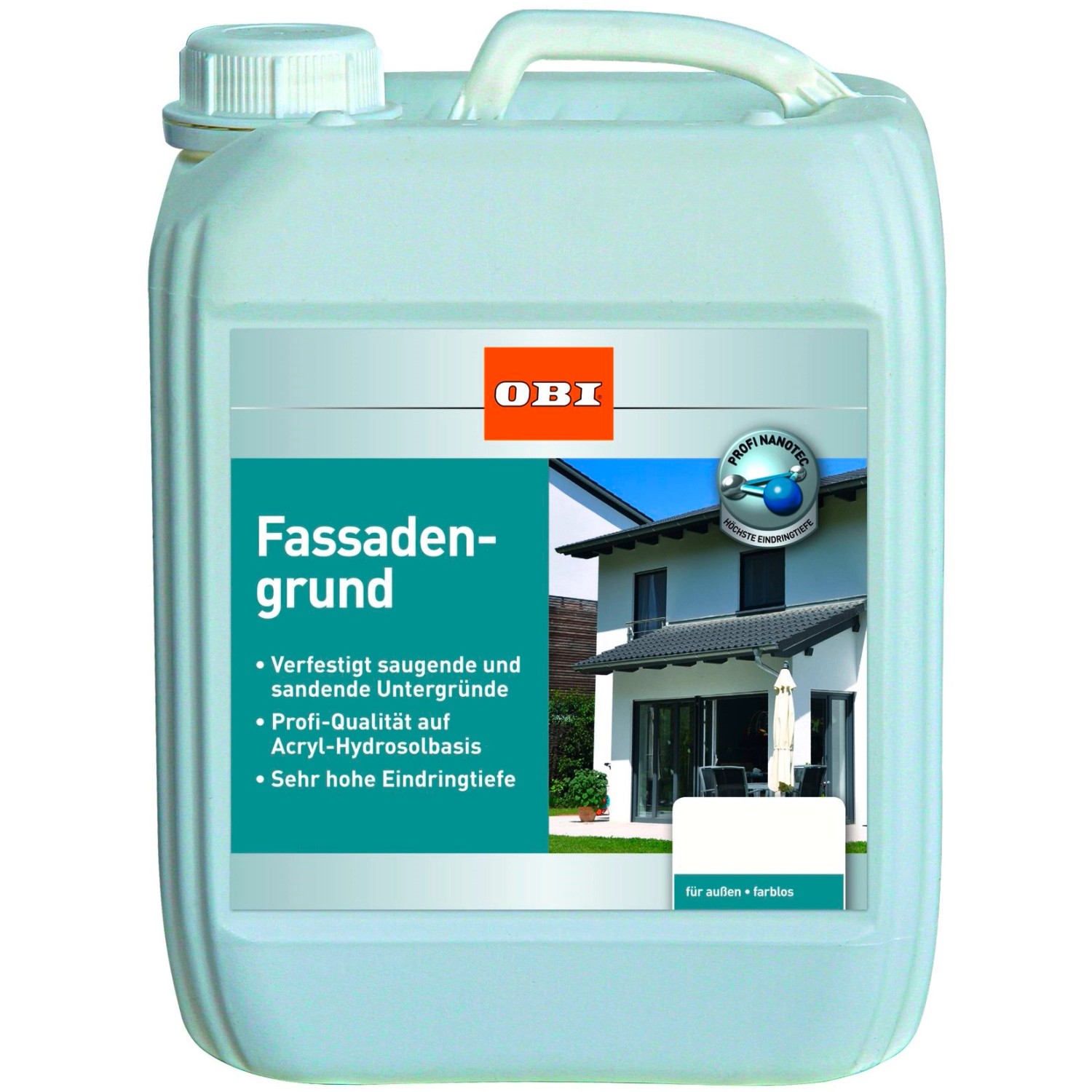 OBI Fassadengrund Transparent 10 l