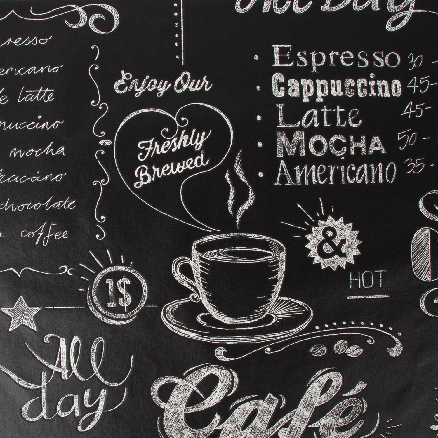 Superfresco Easy Vliestapete Coffee Shop 10,05 x 0,52 m