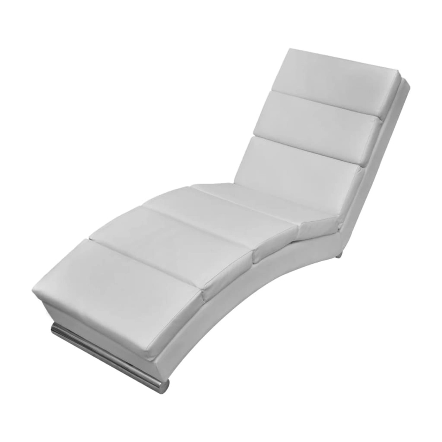 Chaiselongue Weiß Kunstleder günstig online kaufen