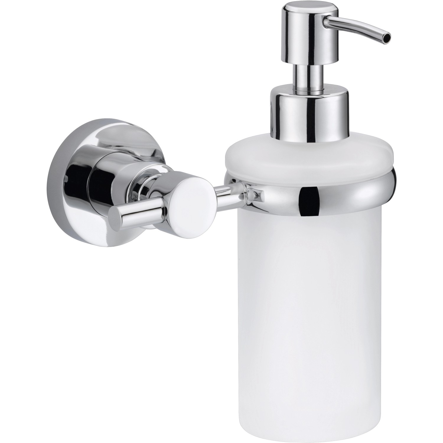 tesa® LOXX Seifenspender verchromt, satinierte Glasflasche, inkl. Klebelösu günstig online kaufen