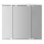Jokey Spiegelschrank Doro, 67x60 cm, weiß mit LED-Beleuchtung für Bad & Gäste-WC.