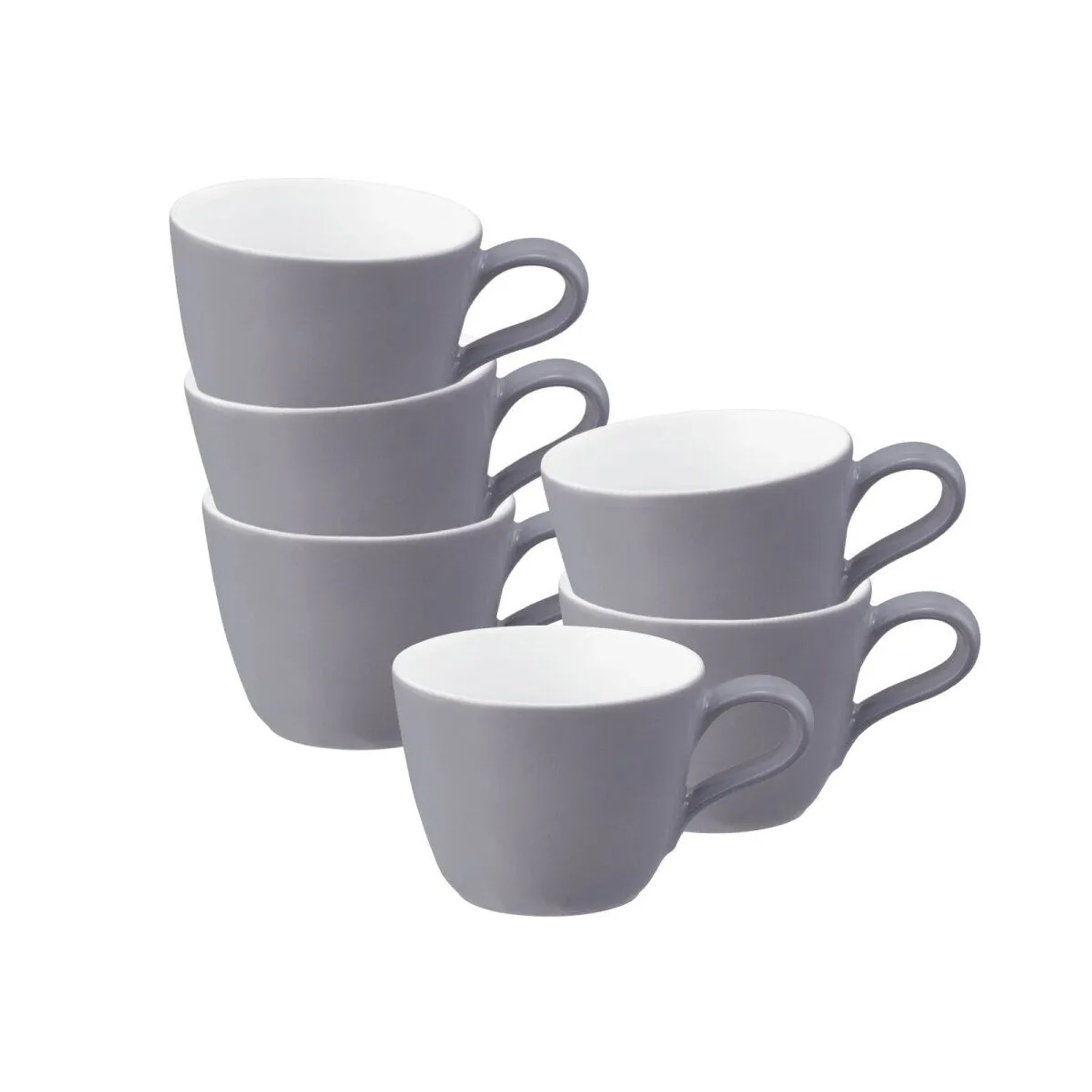 Seltmann Weiden Life Fashion Espressotasse 90 ml 6er Set Elegant Grey