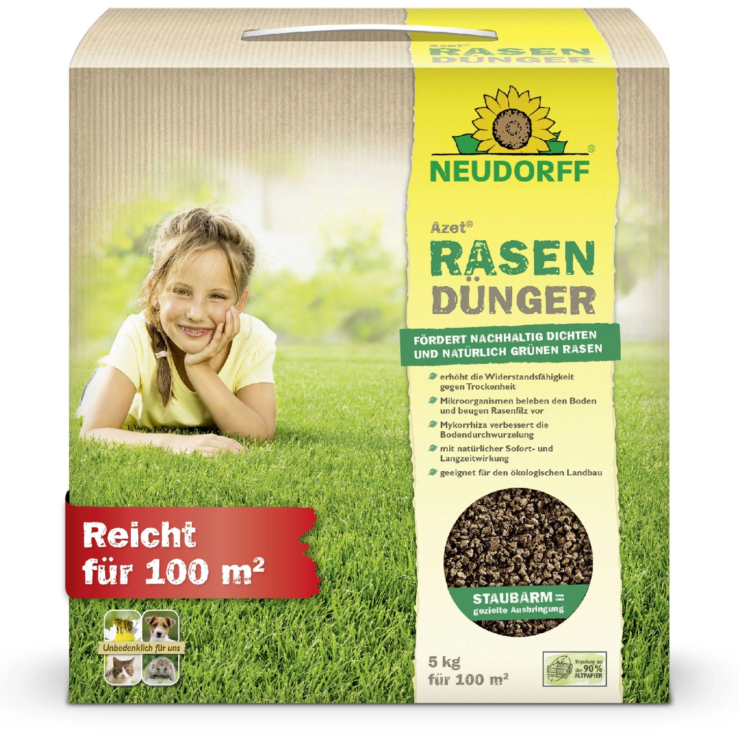 Neudorff Azet Rasen-Dünger 5 kg
