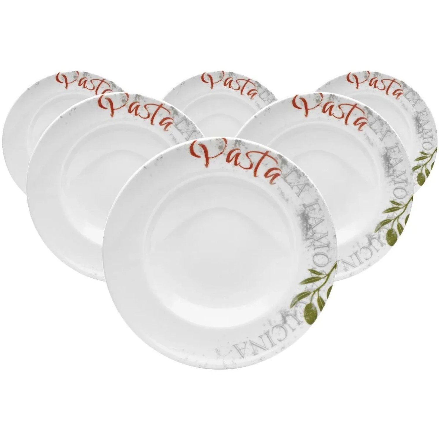 Van Well Pastateller 27 cm Famosa 6er Set