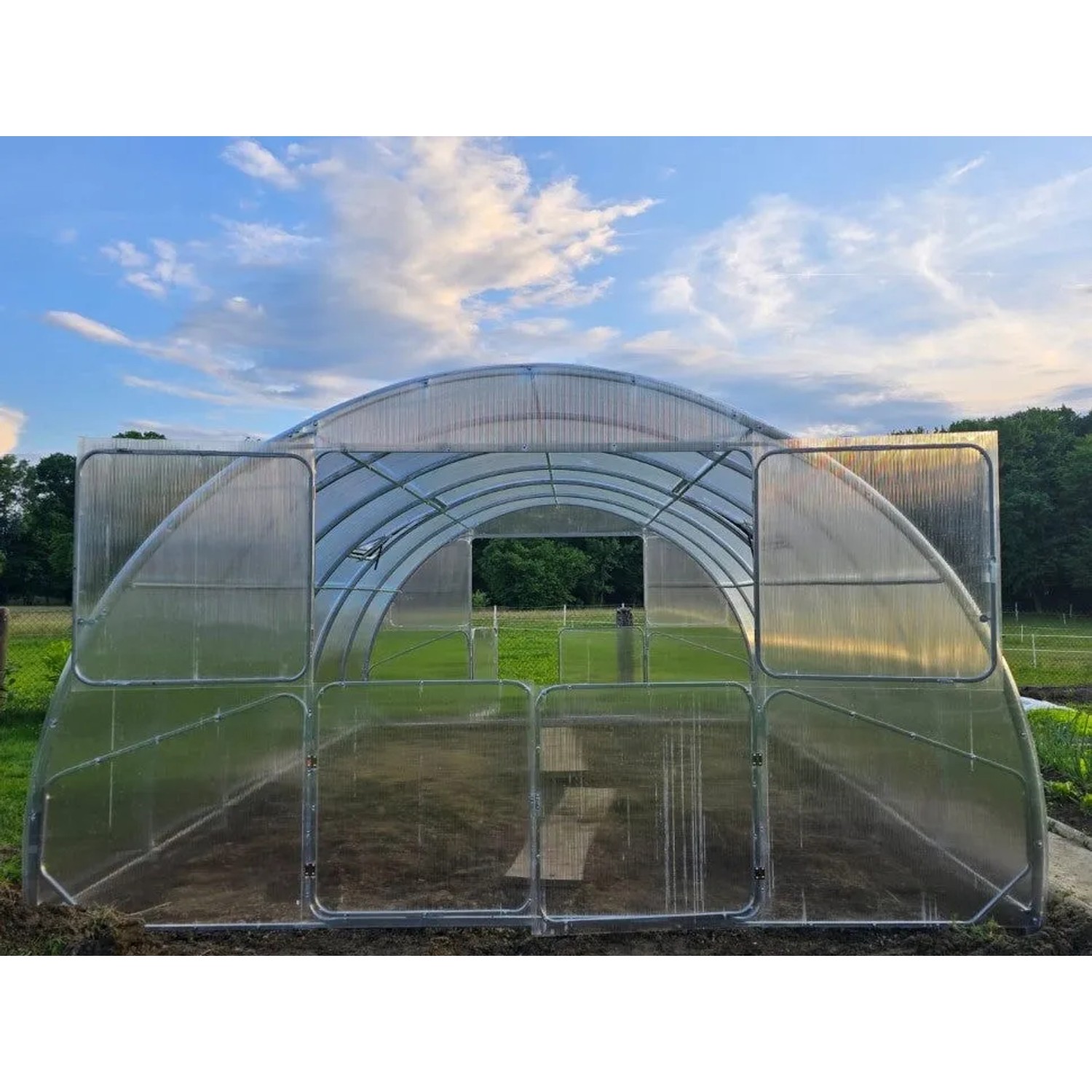 Garten Dream Gewächshauser Palace 4x12m mit 4mm Polycarbonat_2