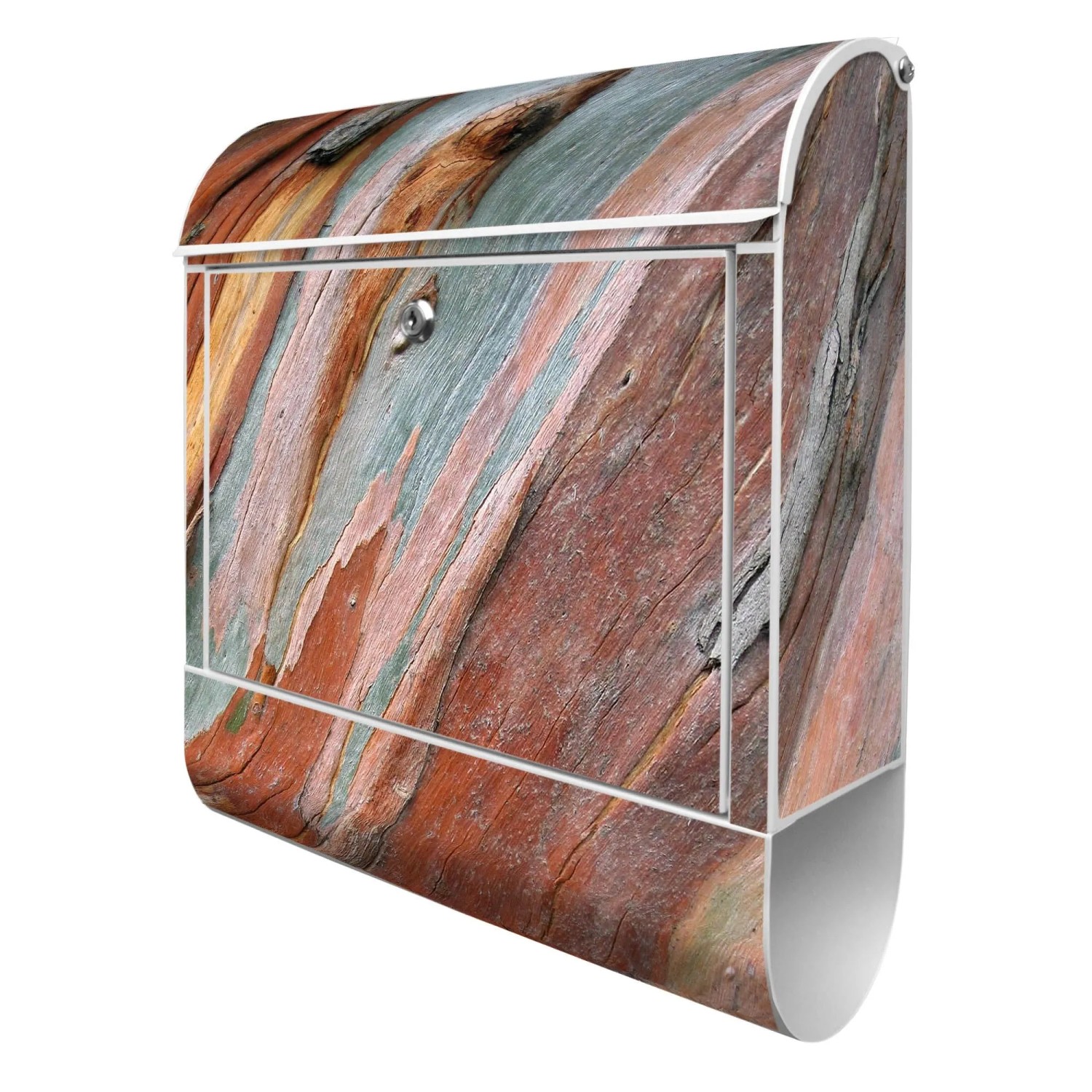 Banjado Design Briefkasten Weiß Pulverbeschichtet 39x47x14cm 2 Schlüssel Mi günstig online kaufen