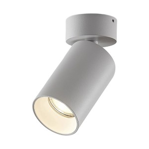 Weißer Arcchio Strahler Brinja aus Aluminium, 1-flammig, GU10, für Flur und Treppenhaus.