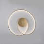 Moderne LED-Deckenleuchte Nastro Gold (70x65 cm) von Paul Neuhaus.