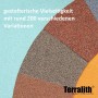 Terralith Buntsteinputz Mosaikputz 2mm 14 kg BSP97 Weiss Grau_5