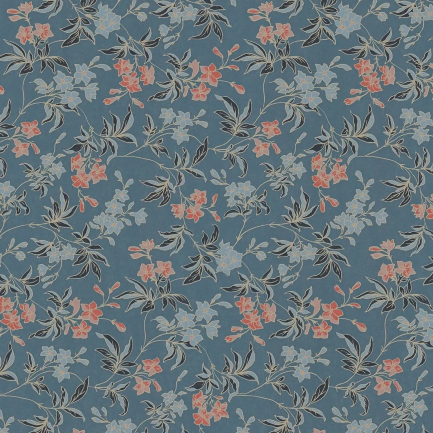 Tadessi Tapete Floral M1-No.4162 Vliestapete in Rot