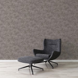 Graue Vliestapete in Betonoptik von Bricoflor im Industrie-Look. Dunkelgraue Betontapete für Küche und Flur.