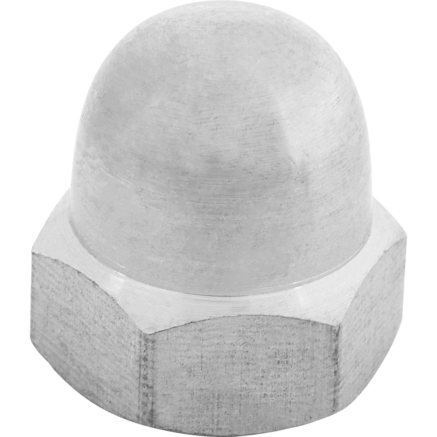 Hutmutter M6 10 mm Edelstahl A2 8 Stück