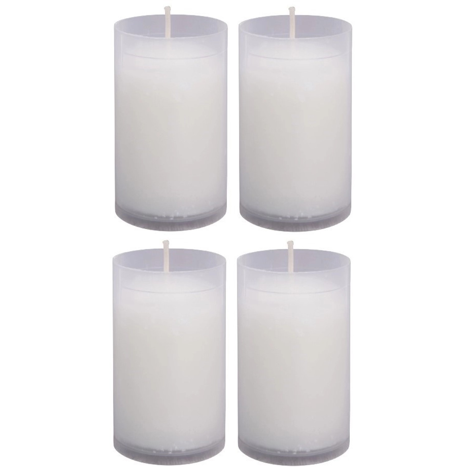 HS Candle Ersatzkerzen N2 Weiß 1