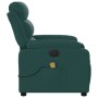 vidaXL Massagesessel Elektrisch Dunkelgrün Stoff 3204974_10